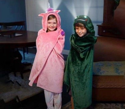 Cobija Capa Infantil Con Luz En Los Ojos