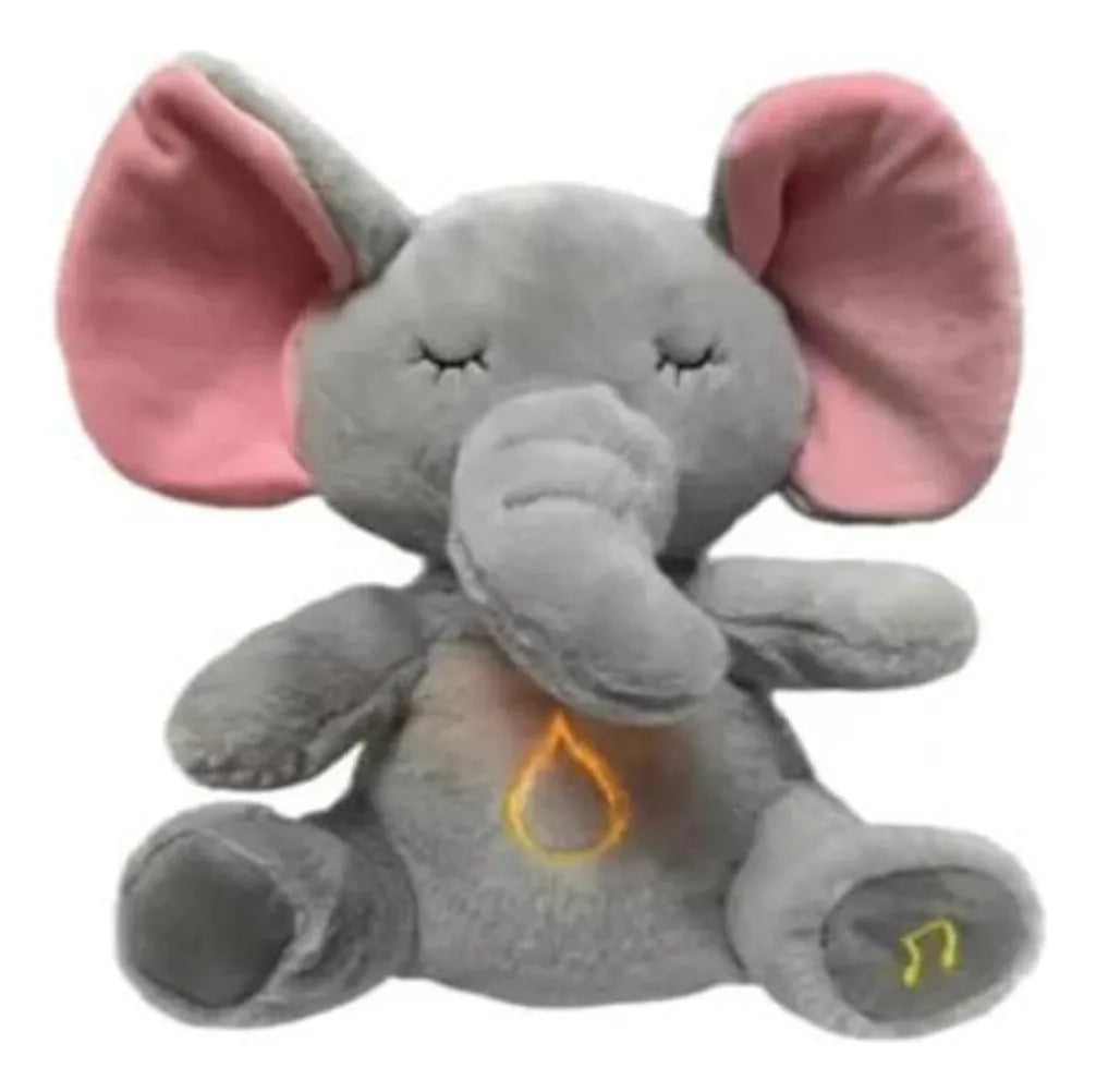 PELUCHE DE ELEFANTE RELAJANTE NIÑOS QUE RESPIRA
