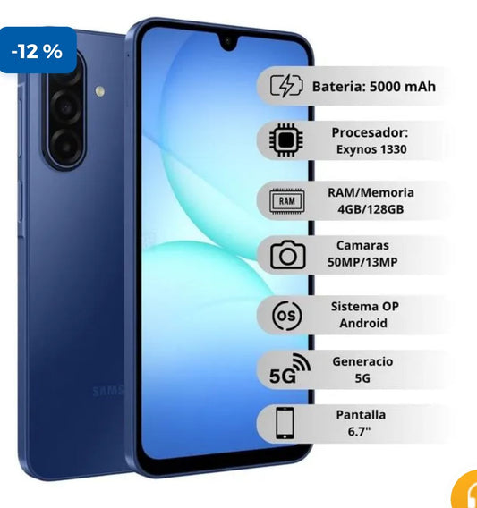 SAMSUNG A17 DE 8 Y 256 GB