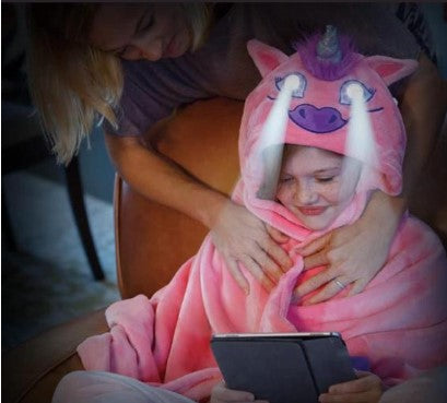 Cobija Capa Infantil Con Luz En Los Ojos