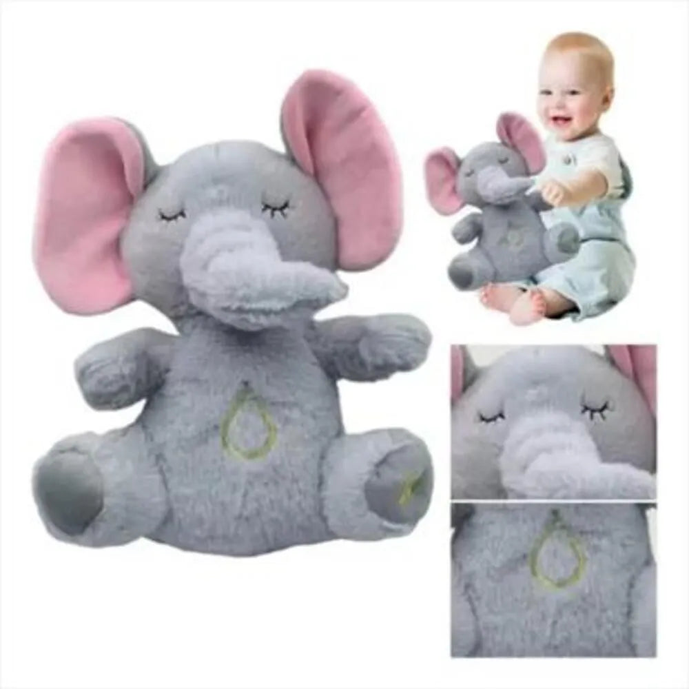 PELUCHE DE ELEFANTE RELAJANTE NIÑOS QUE RESPIRA