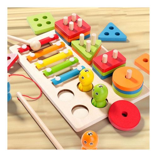 JUEGO DIDACTICO PESCA MONTESORI