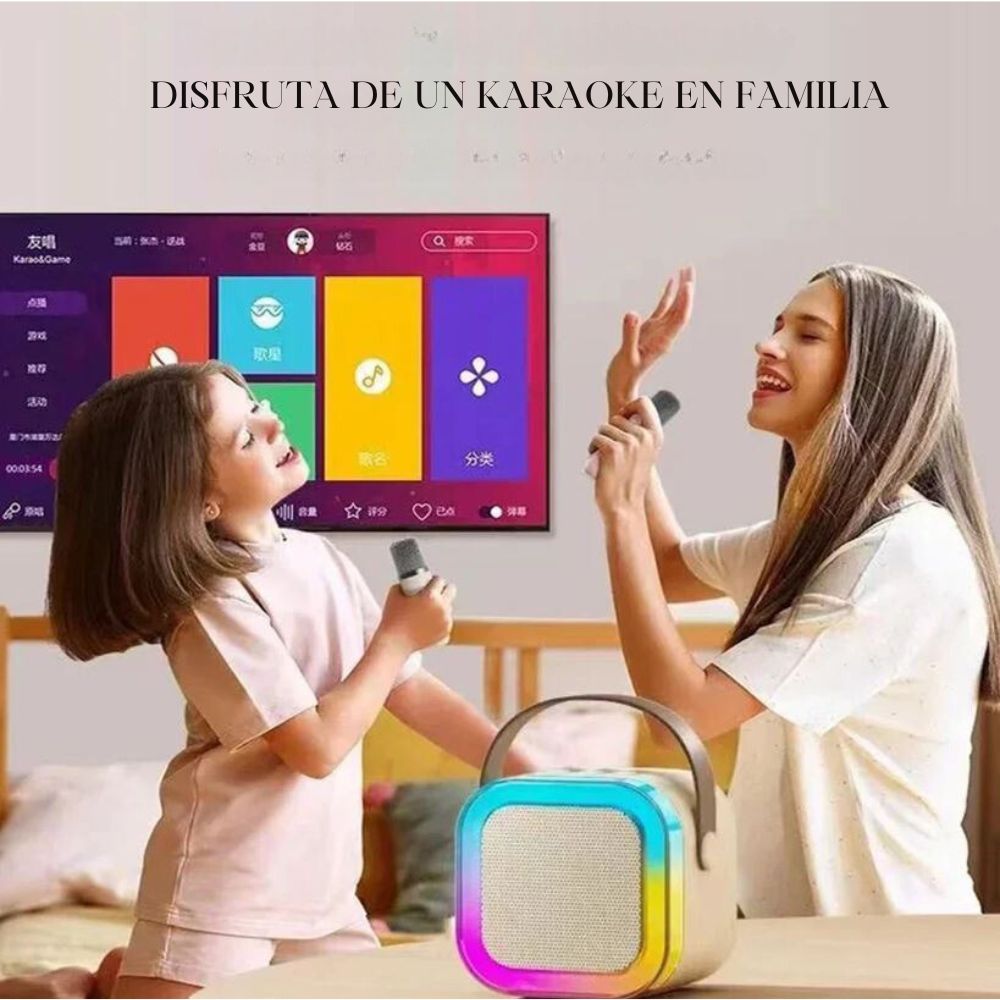 KARAOKE PORTATIL PARA NIÑOS