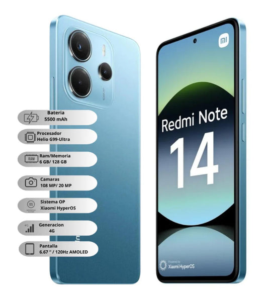 NOTE 14 6 RAM 128 GB