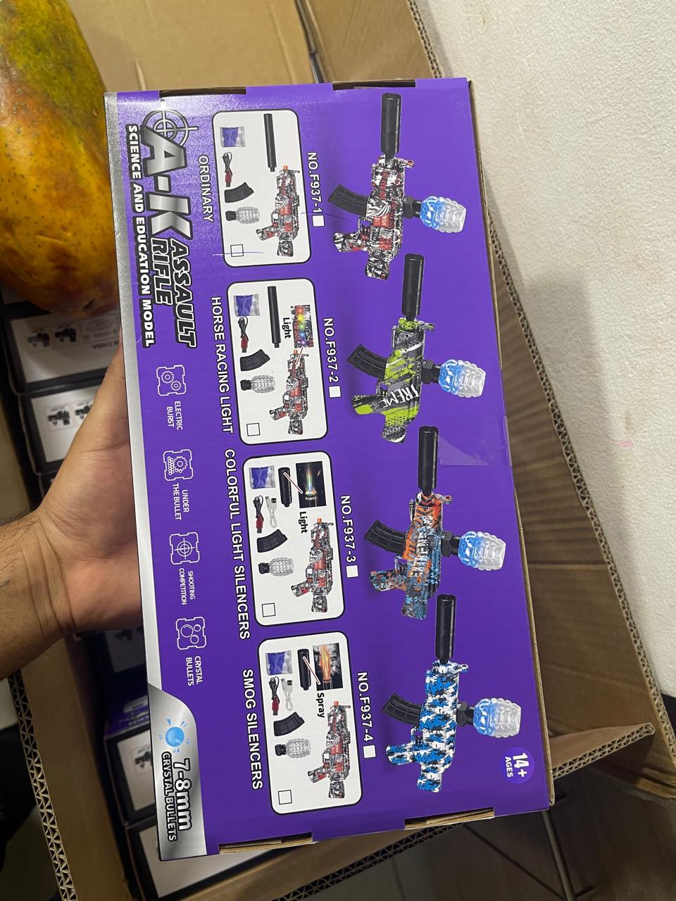 Pistola de hidrogel rifle recargable, ref PL20