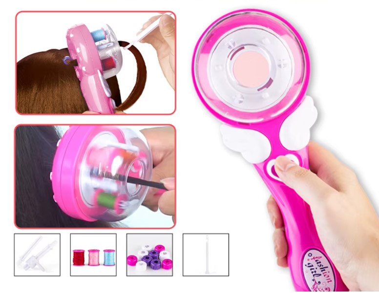 Trenzadora Automático Cabello para Niñas